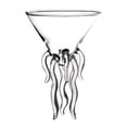 thumbnail image 1 of yuksok Gobelet en Verre Méduse Vaisselle de Boisson Transparent Gobelet Créatif Cadeaux, 1 of 9