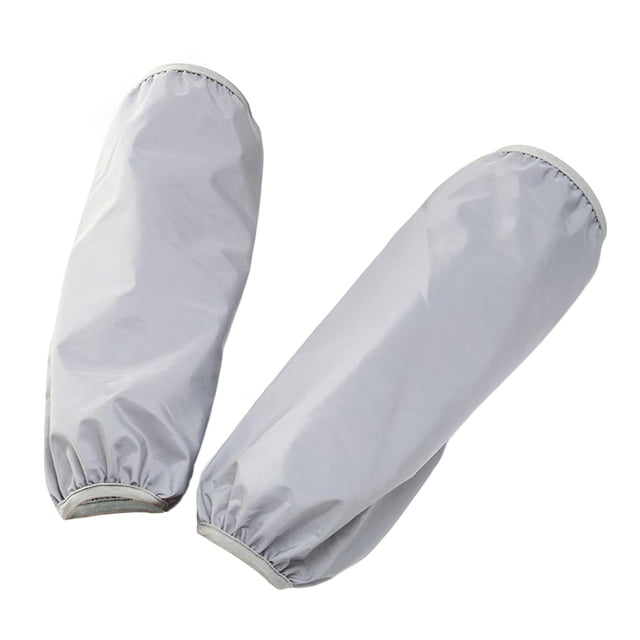 GUOOL 2x Manchons d'Huile Multi-Usages Protecteurs Anti-Taches Anti-Salissure Élastiques Réutilisables Gris