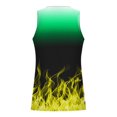 thumbnail image 4 of EGNMCR Débardeurs Homme Homme Décontracté Mode Dégradé Imprimé Chandail Col Rond Débardeurs de Sport, 4 of 4