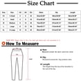 thumbnail image 3 of Timegard Womens Formal Pants Elastic High Waist Straight Leg Solid Color Office Work Lounge Pants Pockets, 3 of 7