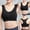 Black, variant on Amzcrzy Bras for Women Sports Bra Bralettes for Women Push Up Bra Women's Sports Underwear Yoga Wear Running Back Training Shock-proof Vest Breasted Bra Bras for Women No Underwire