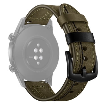 EGNMCR Bracelet de Montre de Remplacement en Cuir pour GT2 Montre Intelligente 46MM Bracelet de Montre