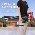 thumbnail image 2 of Heavy Duty Tripod Pipe Chain Vise Stand – 1/8"–6" Capacity – 1323LBS Load – Collapsible Steel Legs, Tool Tray – Portable Pipe Support for Cutting, Welding, Threading – Workshop Electrical Bracket, 2 of 6