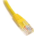 thumbnail image 2 of StarTech 15 ft Cat5e Câble de Raccordement avec Connecteurs RJ45 Moulés - Jaune - Cat5e Câble de Raccordement Ethernet - 15ft UTP Cat, 2 of 2