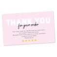 thumbnail image 3 of CSChome Cartes de Remerciement 30 Pcs Notes de Remerciement Roses Imprimées Recto Unique pour Cadeau de Mariage, Baby Shower, Affaires, Remise de Diplôme, 3 of 7