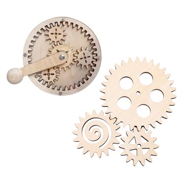 4 Pieces Montessori Toy Child Sensory Busy Boards Accessories Hand Crank Gear And Gear Set