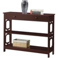 thumbnail image 2 of Convenience Concepts Omega Storage Console Table in Espresso Wood Finish, 2 of 8