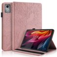 thumbnail image 1 of Tree of Life Embossed Case for Lenovo Tab m11/k11 Plus Stand, Card Slots, Stylus Loop Gold, 1 of 5