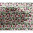 thumbnail image 4 of oneOone Viscose Chiffon Fabric Leaves & Floral Block Print Fabric BTY 42 Inch Wide, 4 of 4