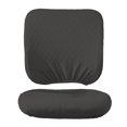 thumbnail image 1 of jifeng 2x Office Chair Covers Washable Dust Slipcover Gaming Chair Rotating Chair Dark Grey set, 1 of 9