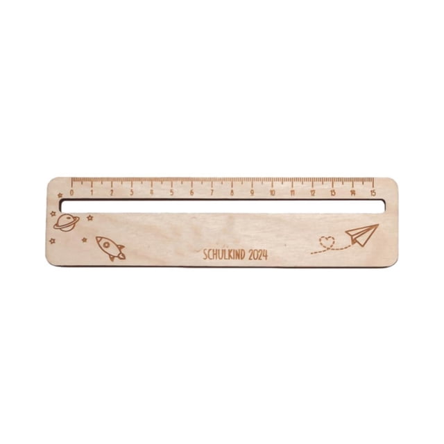 Children's Wooden Ruler Personalized Name Back To School Gift Back To School Gift Wooden Enrollment Gift