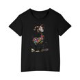 thumbnail image 1 of RXIRUCGD 2025 Vêtements d'Été pour Enfants T-shirt Imprimé Mode Mignon Col Rond Manches Courtes, 1 of 5