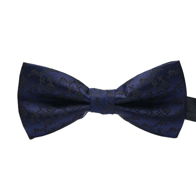 Men Colorful Pattern Formal Necktie Adult Male Business Men bowtie Ties Meeting Wedding Polyester Yarn Bowtie