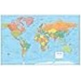 thumbnail image 3 of Affiche Méga 48x78 World Classic Premier Wall Map, 3 of 4