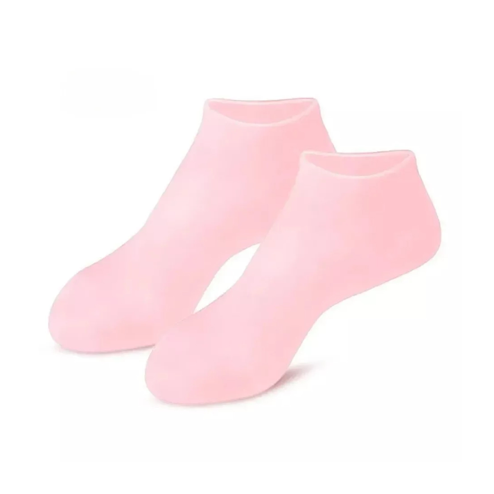 pitrice Moisturizing Silicone Foot Mask For Smooth Heels Spa Pedicure Moisturizing Socks Exfoliating Socks pink 1 pair