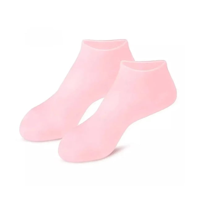braveheart Massage Tools For Exfoliating Calluses Silicone Socks 4. In Order To Better Results Care pink 1 pair