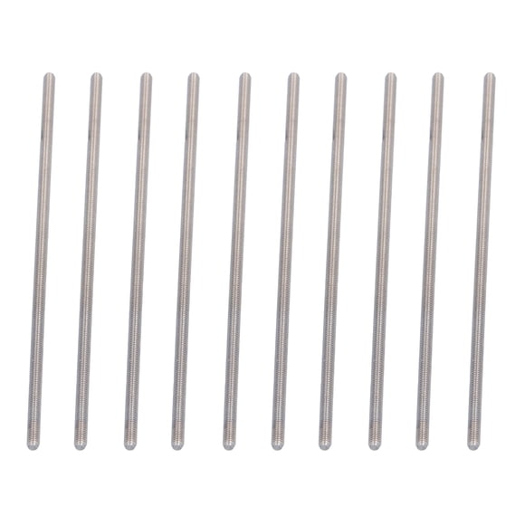 Stainless Steel Threaded Rod, High Strength Durable  Cutting Performance M4 Threaded Rod High Hardness  For Intelligent Machinery For Engineering Equipment