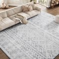 thumbnail image 1 of Boho Area Rug x Carpet Rugs for Living Room Bedroom Moroccan-Machine Washable Rugs for Bedroom Dining Room Living Room Rug Neutral Taupe, 1 of 5