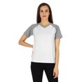 thumbnail image 1 of Inkmeso Solid Short Sleeve T-Shirt For Womens Sporty Casual Solid Basic Workout Shirts, 1 of 7