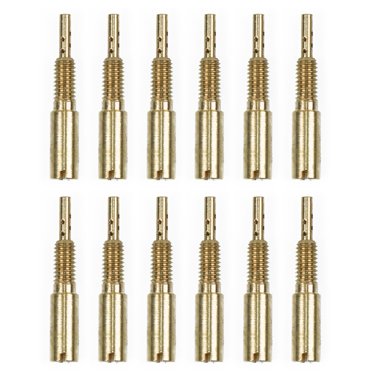 MYG 12 Pcs Nouveaux sous-Injecteurs Pilot Jets Jet Lent 10-37.5 pour Mikuni Carb VM28 /486