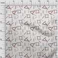 thumbnail image 2 of oneOone Cotton Silk Fabric Line Geometric Print Fabric By Yard 42 Inch Wide, 2 of 4