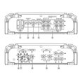thumbnail image 2 of Kenwood - 4 Channel Class D Power Amplifier, For Car, Silver, 2 of 2