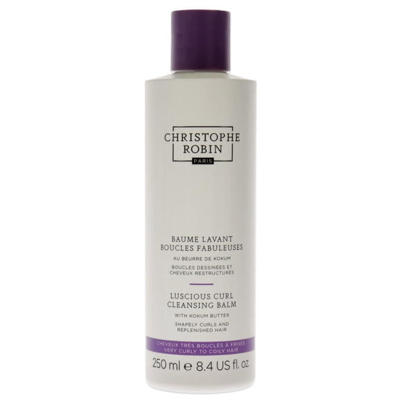 Luscious Baume Nettoyant pour Boucles avec Beurre de Kokum par Christophe Robin pour Unisexe - Nettoyant 8,4 oz