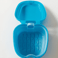 thumbnail image 2 of Boîte pour Dentiers en Plastique, Étui de Bain pour Dentiers, Contenant pour Dentiers avec Panier, Support en Filet, 2 of 6