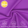 thumbnail image 4 of BIG ELEPHANT 3 Pack Kids Rash Guard Swim Shirt UPF 79+ Long Sleeve Rashguard Swimwear Surf Tops Sun Protection for Boys Girls, 4 of 5
