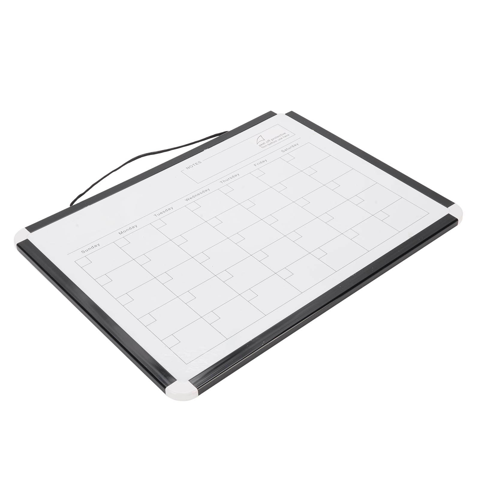 Magnetic Calendar White Board, Replacement Monthly Calendar Dry Erase Whiteboard Lightweight  for Office