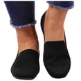 thumbnail image 3 of HBFAGFB Chaussures Décontractées pour Femmes Confortables et Simples à Semelle Plate à Enfiler Femmes Noir Taille 38, 3 of 8