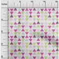 thumbnail image 1 of oneOone Tissu Polyester Lycra Triangle Imprimé Ikat Tissu au Mètre 56 Pouces de Large, 1 of 1