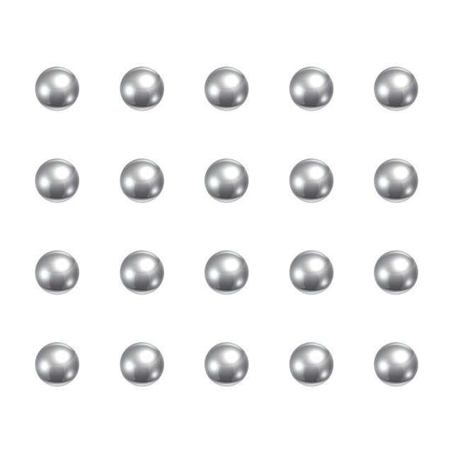 Unique Bargains Billes de Roulement en Acier Chromé 3 mm G5 Précision, Lot de 30