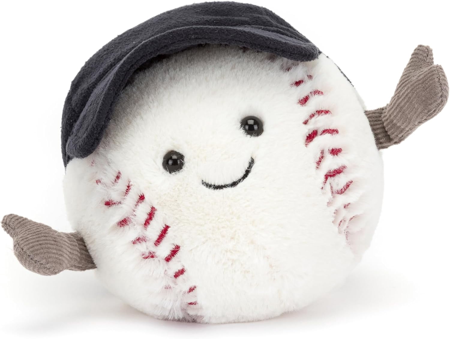 Jellycat Amuseables 野球ぬいぐるみ 4インチ - スポーツファンのため