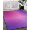 thumbnail image 3 of Ahgly Tapis Rectangulaire Lavable en Machine Intérieur Transitionnel Violet, 6 Pieds x 9 Pieds, 3 of 7
