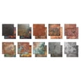 thumbnail image 2 of Craft Consortium Double-Sided Paper Pad 12"X12" 30/Pkg-Metal Textures, 20 Designs, 2 of 4