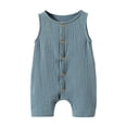 thumbnail image 2 of TopLLC Baby Spring New Onesie Newborn Climbing Clothes Short Sleeve Thin Ha Clothes Bag Fart Clothes Kid Rompers, 2 of 3