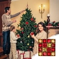 thumbnail image 2 of Pisexur Christmas Balls Ornaments for Xmas Tree, 44Pcs Shatterproof Christmas Tree Decorations, Tree Hanging Balls Christmas Balls Ornaments Set for Party Wedding Decoration, 2 of 6