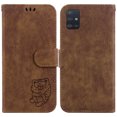 thumbnail image 2 of Compatible with Samsung Galaxy A51 4G Embossed Cute Tiger Flip Folio Wallet Case Card Pocket Holder Cover, 2 of 5