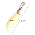 thumbnail image 3 of mmirethe 20Pieces Fishing Lures Lifelike Fishing Lures Reflective Lures Gold S 1Set, 3 of 6