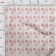thumbnail image 3 of oneOone Velvet Light Pink Fabric Floral Craft Projects Decor Fabric Printed By The Yard 58 Inch Wide, 3 of 4