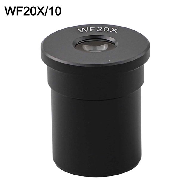1PCS Biological Microscope Wide-angle Eyepiece 23.2mm 5X-25X Aperture Eyepiece