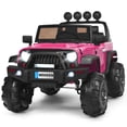 thumbnail image 4 of Gymax Electric Kids Ride On 12V Truck Car w/ MP3 Remote Control Pink, 4 of 9