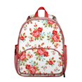 thumbnail image 1 of Floral and Leopard Print Students Backpack - Rustic Country Style with Bright Boho Sunflower and Butterfly Illustration, Lightweight and Durable for School, 1 of 5
