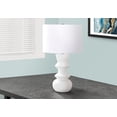 thumbnail image 1 of Monarch Specialties Lighting, 26"h, Table Lamp, Cream Ceramic, Ivory / Cream Shade, Contemporary, 1 of 4