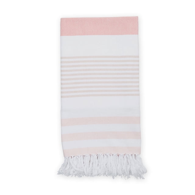 Lulujo - Serviette Turque - Rose Tanné