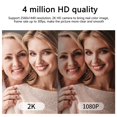 thumbnail image 3 of Daisyyozoid Wholesale Webcam 2K HD Video Conference Web Class Live Webcam Auto Focus, 3 of 9