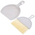 thumbnail image 2 of LEEYNEER 5pcs Mini Broom and Dustpan Set for Home Small Handheld Broom and Dust Pan Tiny Broom and Dustpan Hand Broom with Pan Mini Broom for Desktop Cleaning Light Grey, 2 of 8