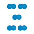 thumbnail image 1 of Maytalsory Easy To Clean Pet Mat Variety Of Styles Dog Accessory Safe And Non-toxic Sky Blue 5Set, 1 of 6