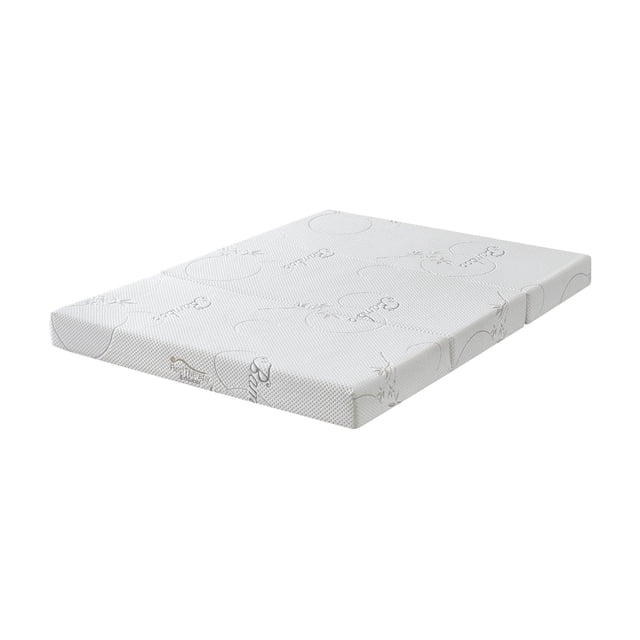 Rest Therapy 6 Inch Exhilarate Tri Fold Bamboo Cool Gel Memory Foam Mattress (King)